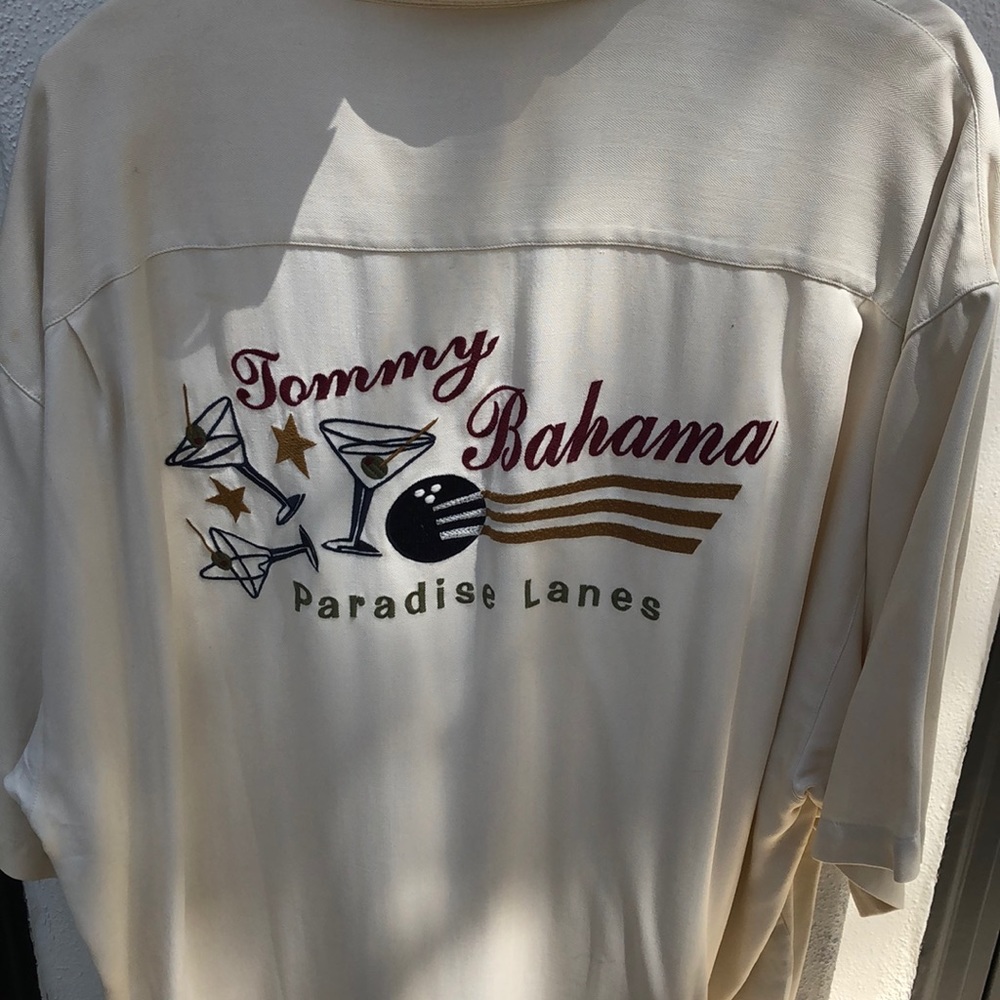 Tommy bahama silk shirt short sleeve